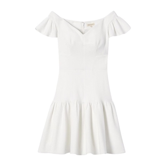 New! REBECCA TAYLOR Stretch Texture Snow Dress - Picture 6 of 13